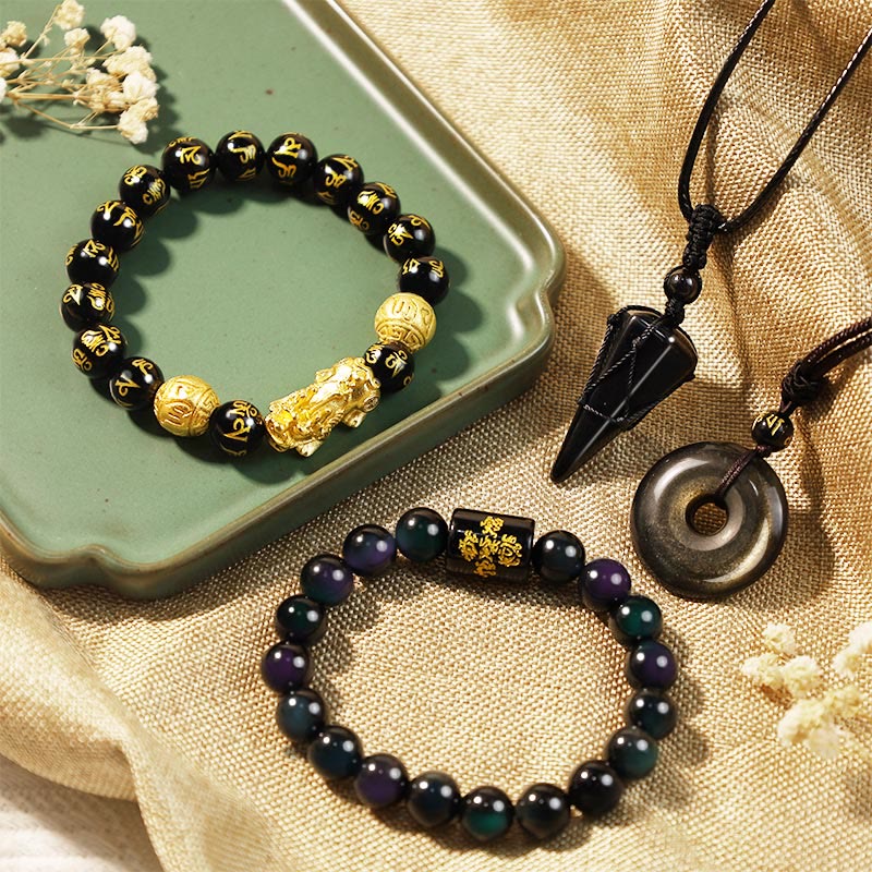EverestArtstudios  Absorbing Negative Energies Obsidian Bundle