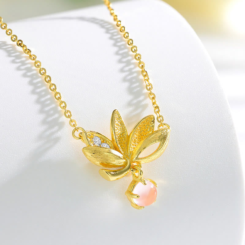 EverestArtstudios 925 Sterling Silver Lotus Keep away evil spirits Necklace Pendant