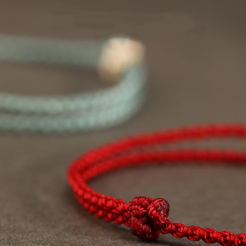 EverestArtStudios 999 Gold Year of the Snake Eternal Endless Knot Infinity Handmade Luck Bracelet