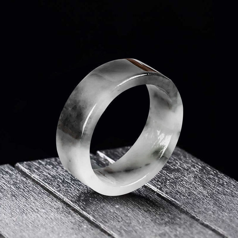 EverestArtstudios Jade Prosperity Luck Ring