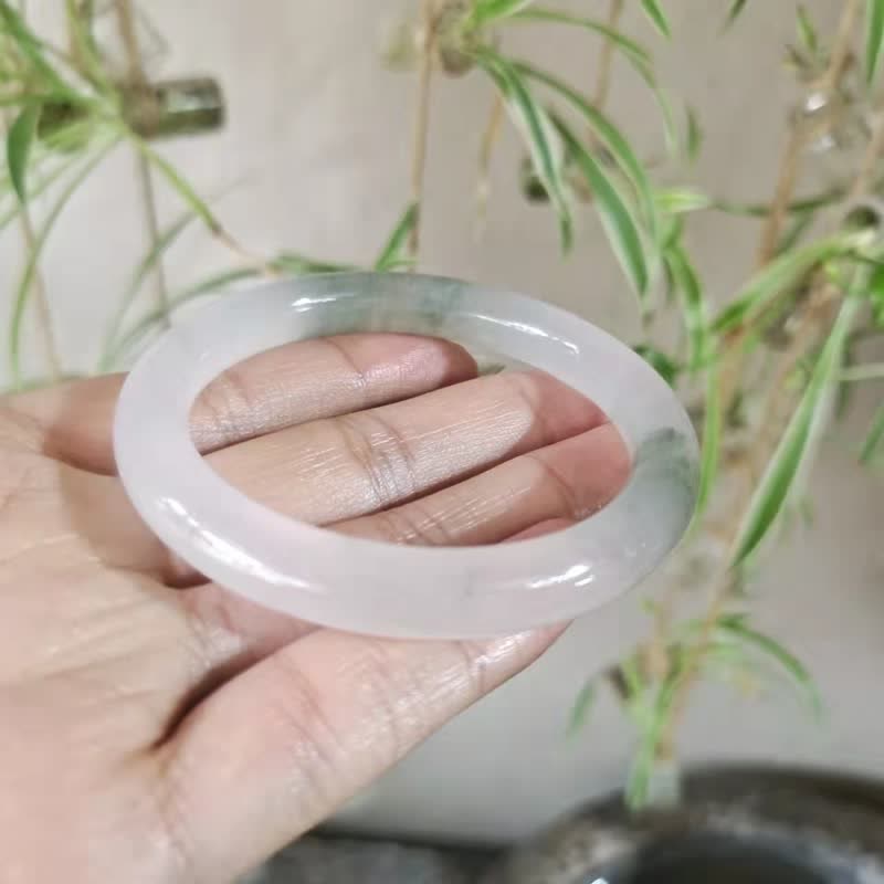 EverestArtstudios Jade Abundance Luck Blessing Bracelet Bangle