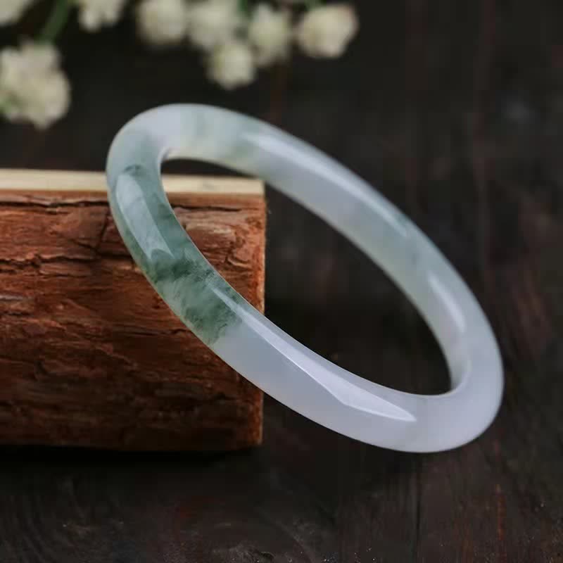 EverestArtstudios Jade Abundance Luck Blessing Bracelet Bangle
