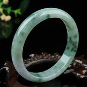 EverestArtstudios Jade Luck Blessing Prosperity Bracelet Bangle