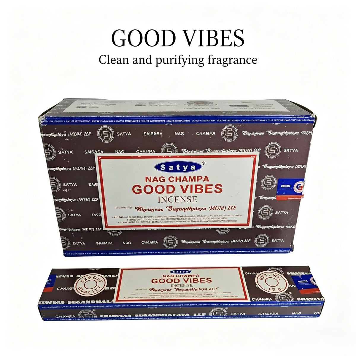 Authentic Nag Champa Sai Baba Incense | Natural Indian Sandalwood & Floral Aroma | 15g / 40g Packs | Meditation & Relaxation Incense Sticks