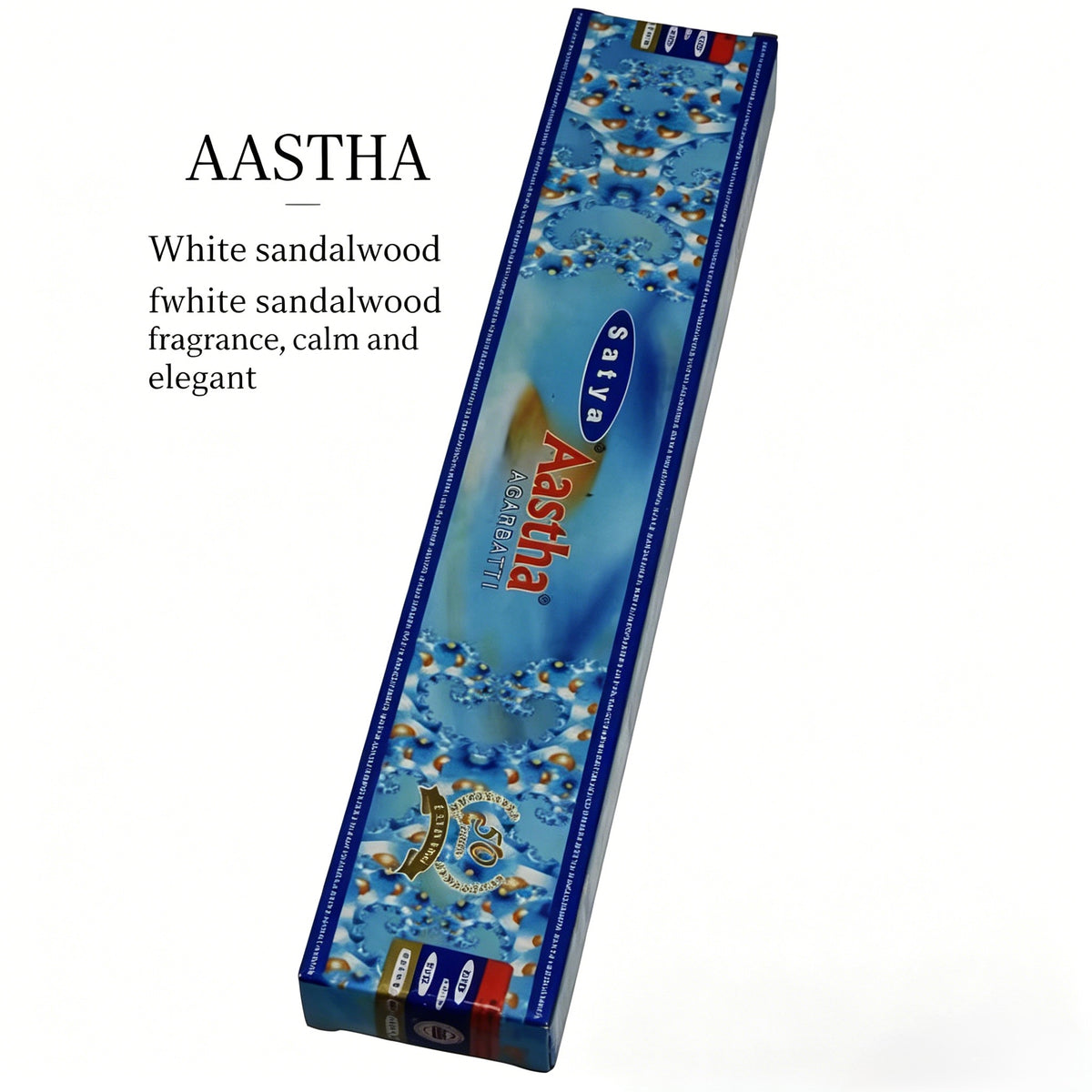Authentic Nag Champa Sai Baba Incense | Natural Indian Sandalwood & Floral Aroma | 15g / 40g Packs | Meditation & Relaxation Incense Sticks