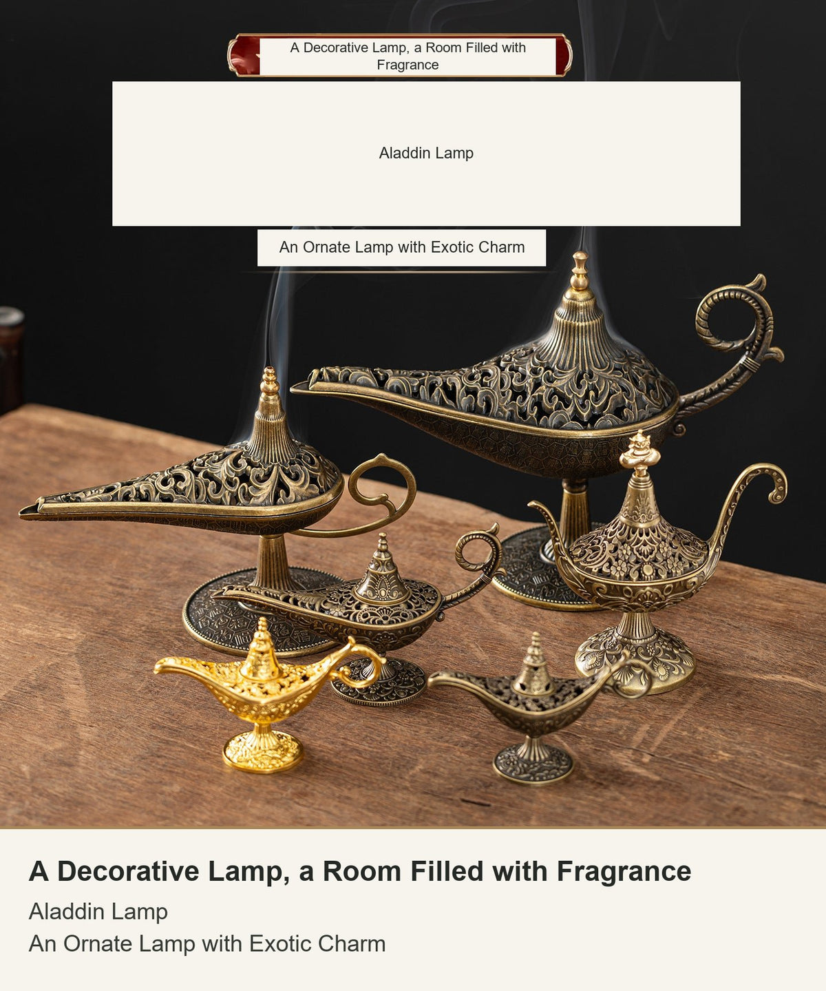 A Decorative Lamp, a Room Filled with Fragrance