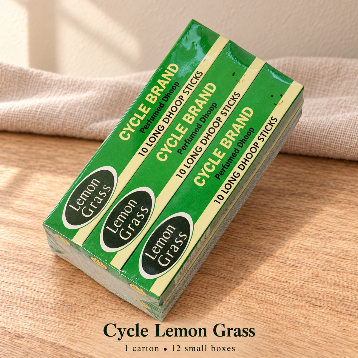 TB14418360182 | variant-03 | Cycle Lemon Grass | 1 carton / 12 small boxes