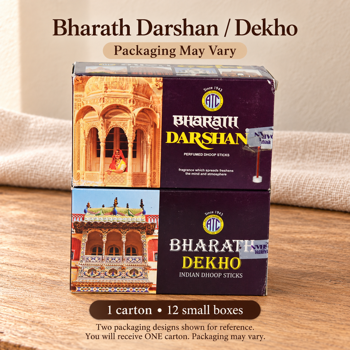 TB14418360182 | variant-16 | Bharath Darshan / Dekho — Packaging May Vary | 1 carton / 12 small boxes