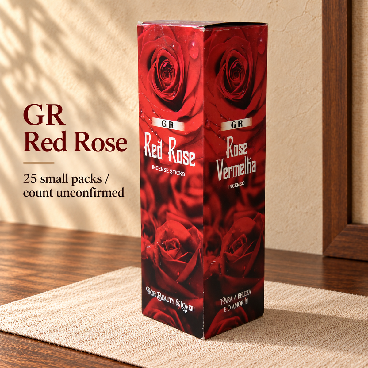 PTSX-TB2890870404-15 | GR Red Rose | 25 small packs / count unconfirmed