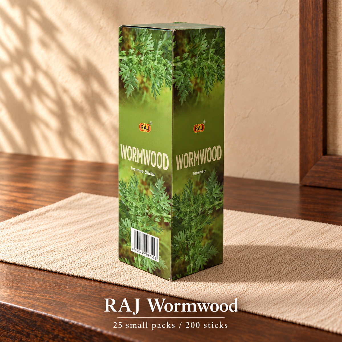 PTSX-TB2890870404-23 | RAJ Wormwood | 25 small packs / 200 sticks
