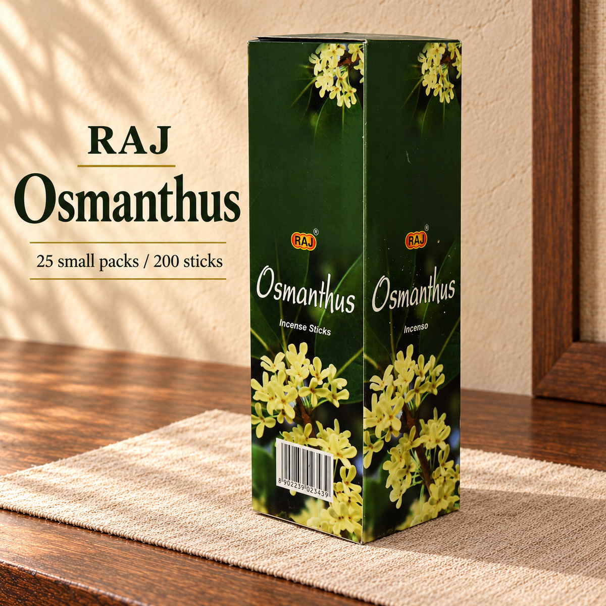 PTSX-TB2890870404-33 | RAJ Osmanthus | 25 small packs / 200 sticks