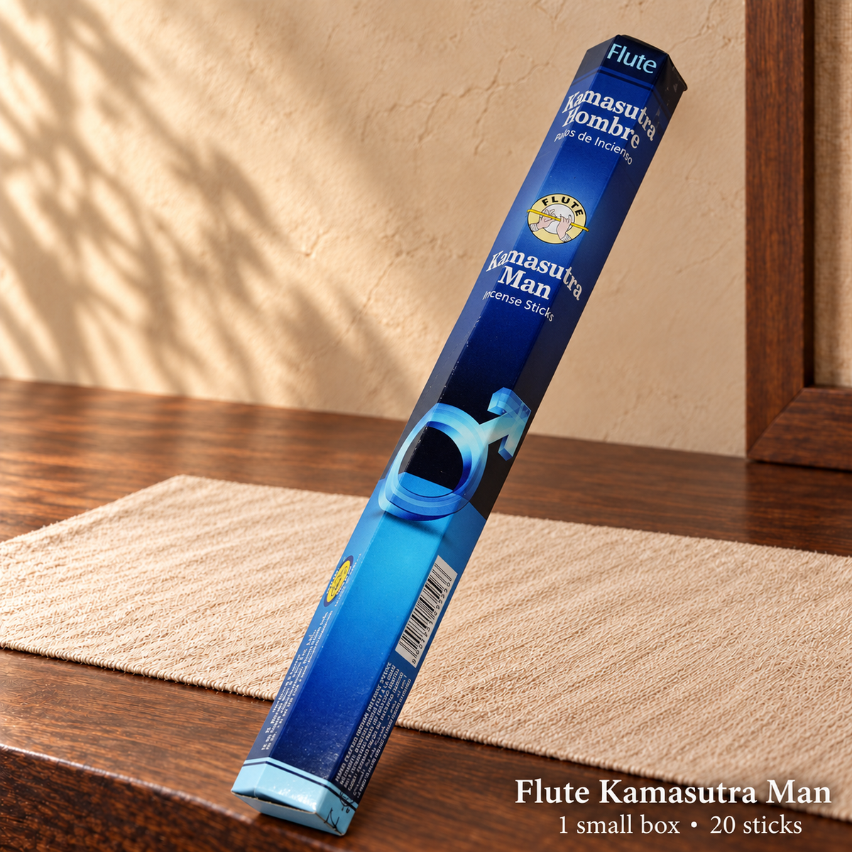 Flute Kamasutra Man — 20 sticks / one small box
