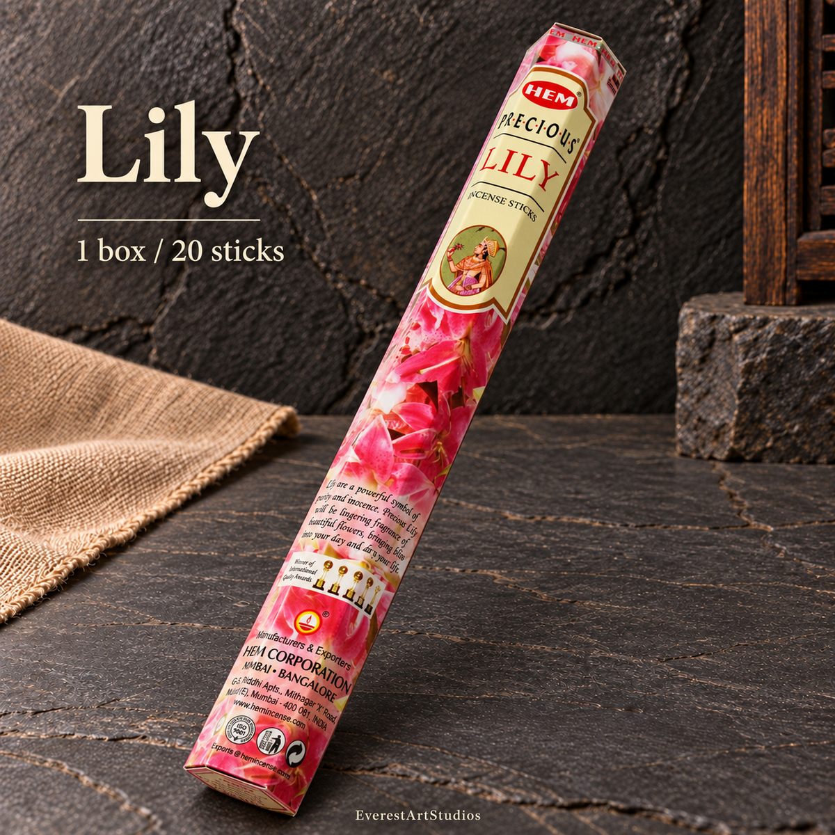 PTSX-TB563825567512-24 | Lily | 1 box / 20 sticks