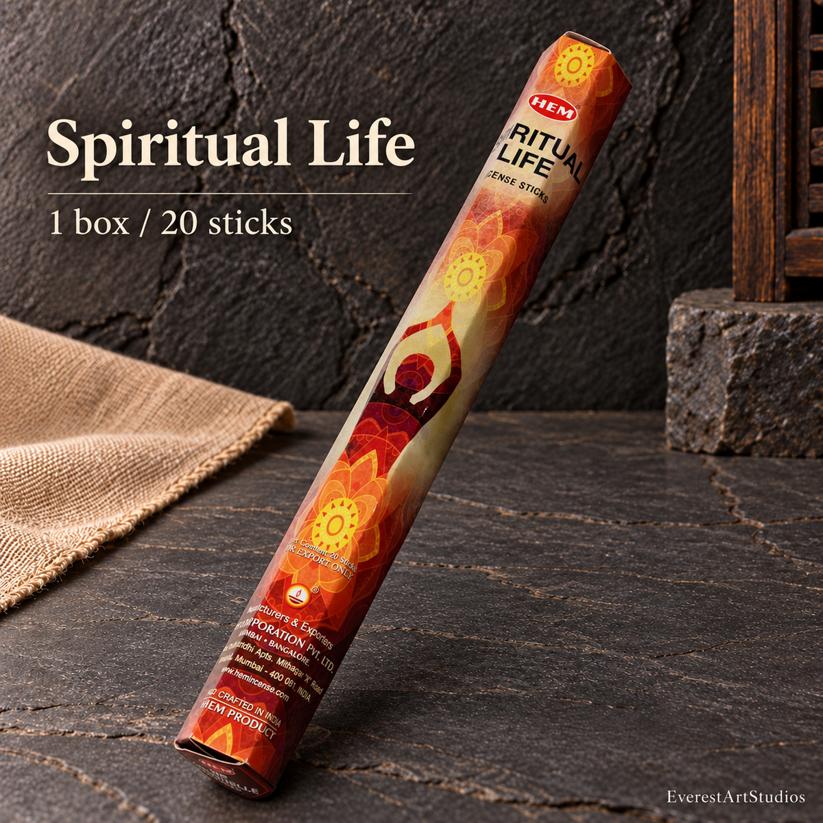 PTSX-TB563825567512-34 | Spiritual Life | 1 box / 20 sticks