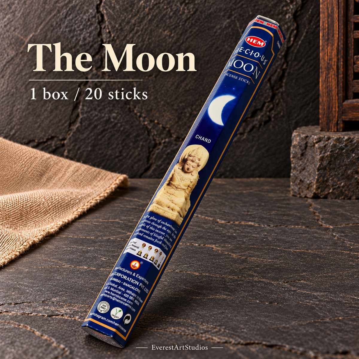 PTSX-TB563825567512-40 | The Moon | 1 box / 20 sticks