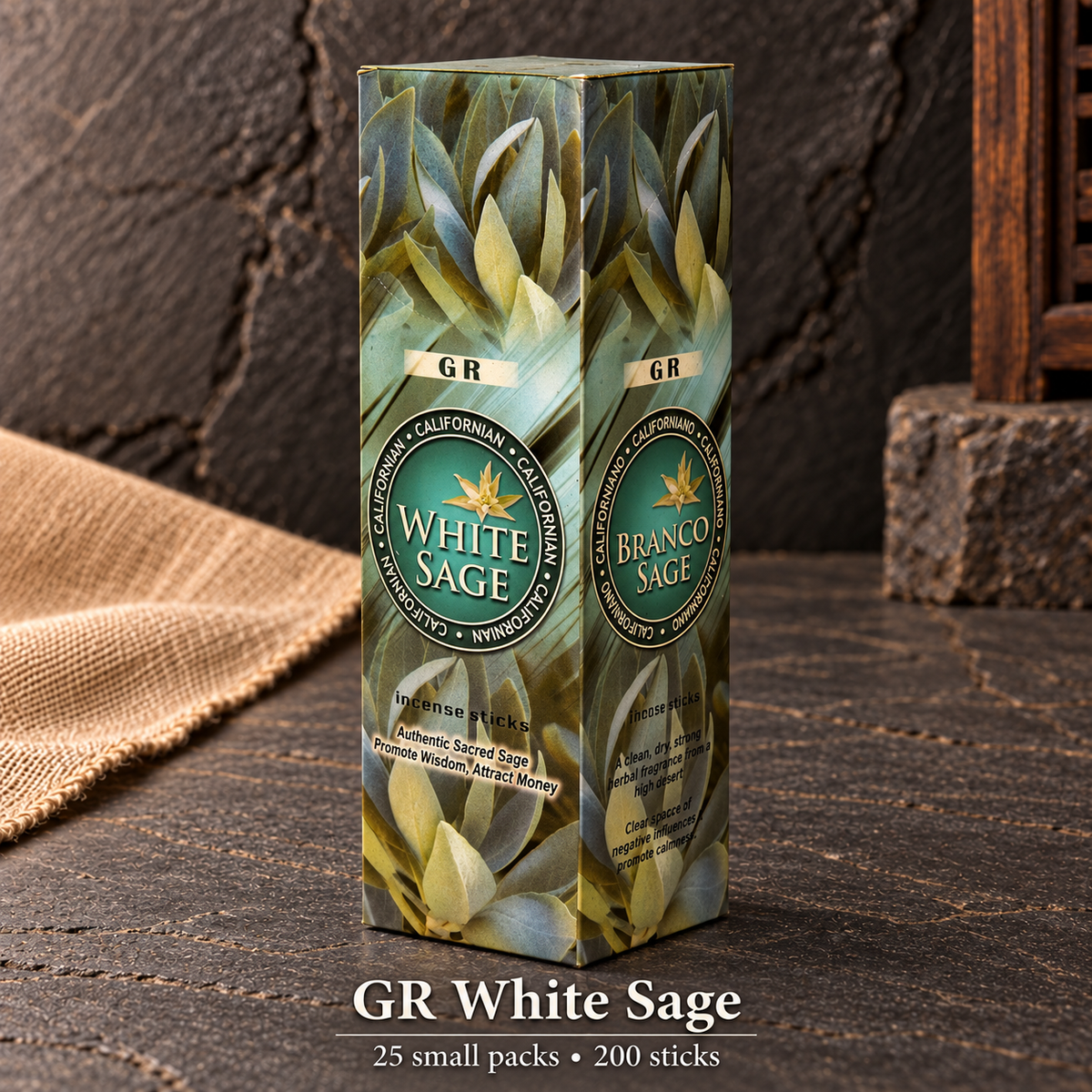 GR White Sage carton