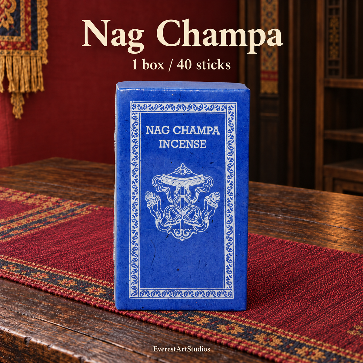 PTSX-TB637546760373-11 | Nag Champa | 1 box / 40 sticks
