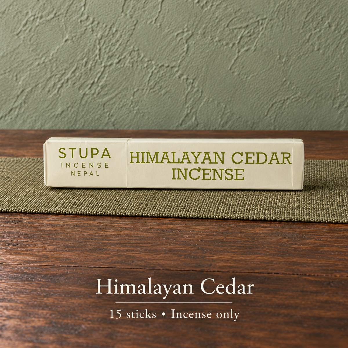 PTSX-TB778779405420-23 | Himalayan Cedar / 15 sticks / incense only | 15 sticks / no dish
