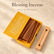 Blessing Incense — Gift Box with Wooden Rest — Blessing / Box with Wooden Rest