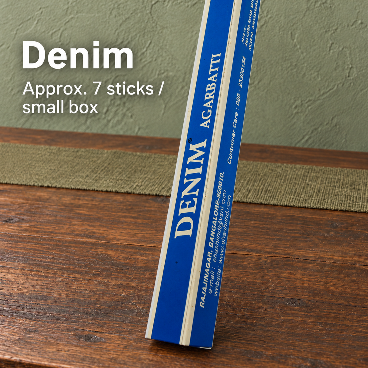 Denim — Approx. 7 sticks / small box