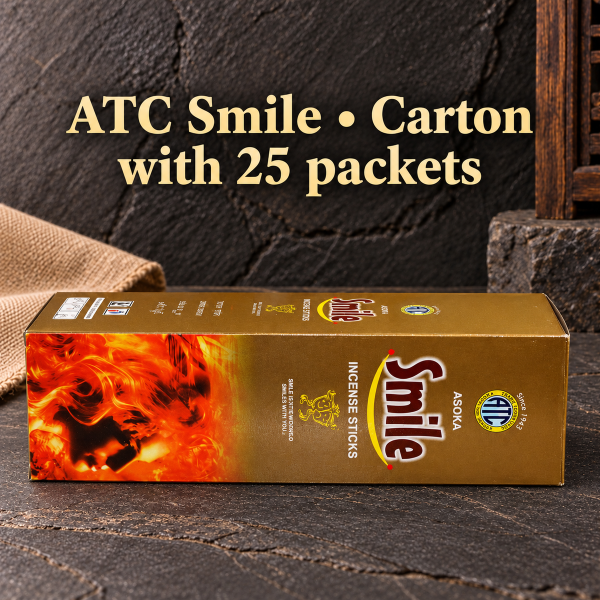 ATC Smile • Carton with 25 packets