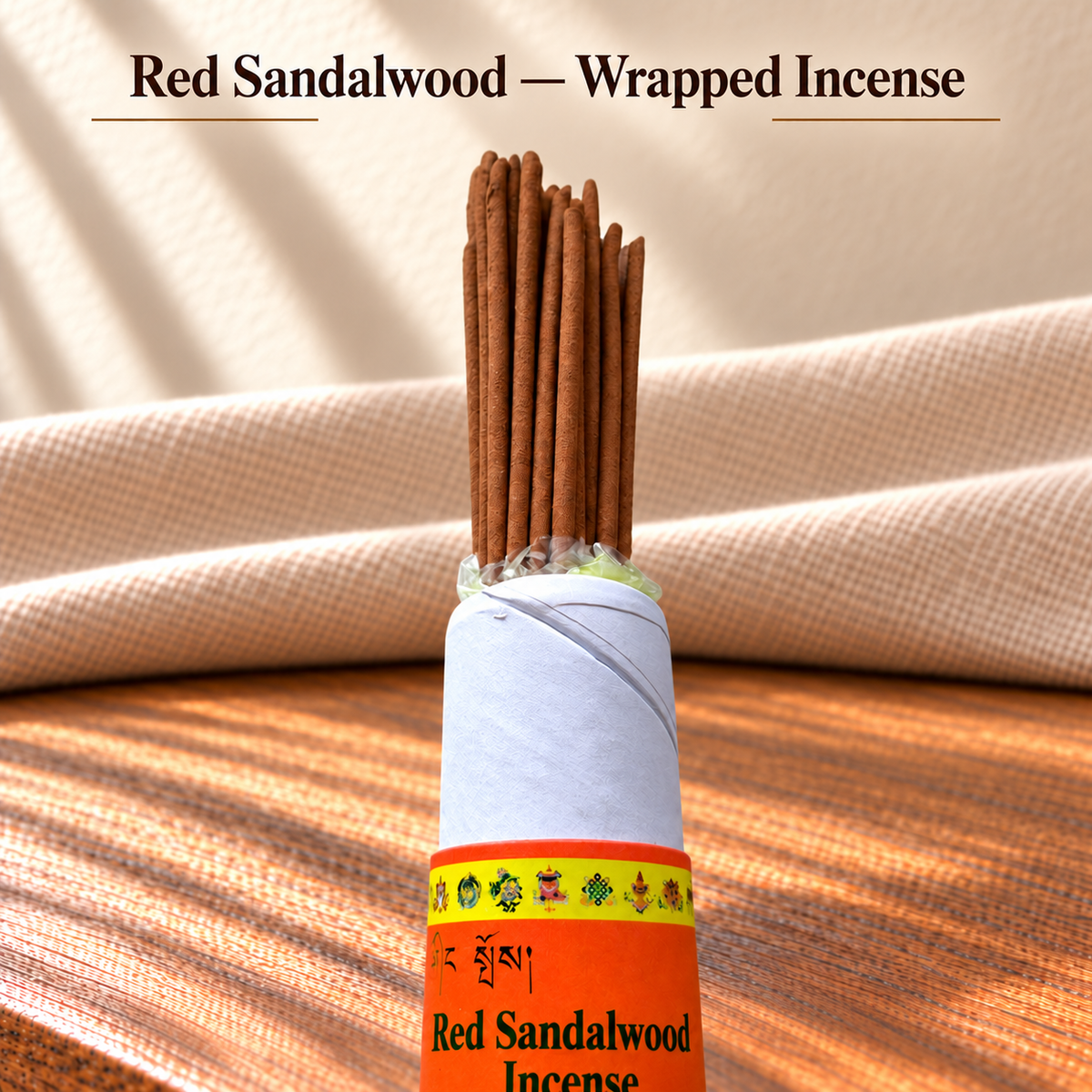 Red Sandalwood — Wrapped Incense