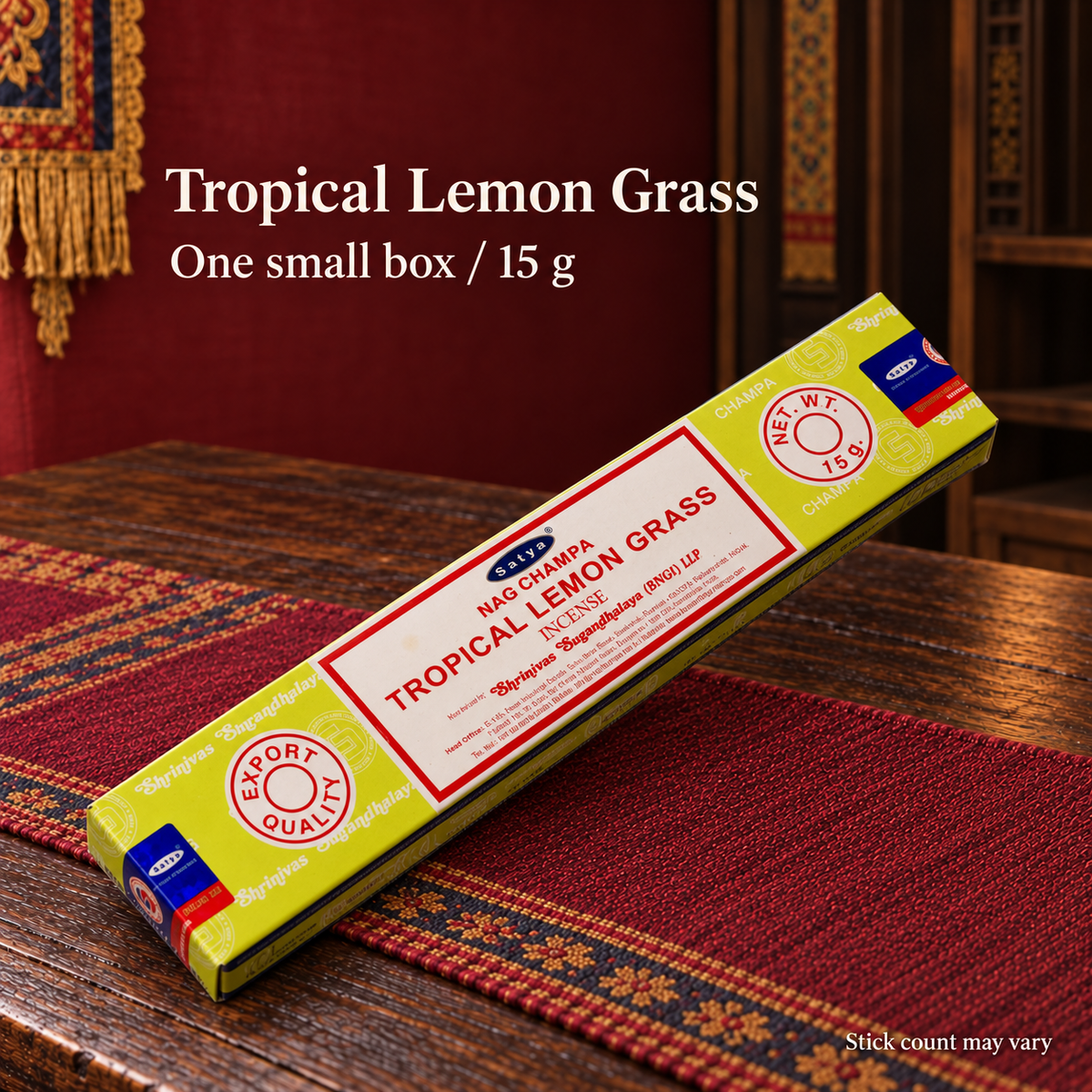 TB542962962241-13 | Tropical Lemon Grass | one small 15 g box