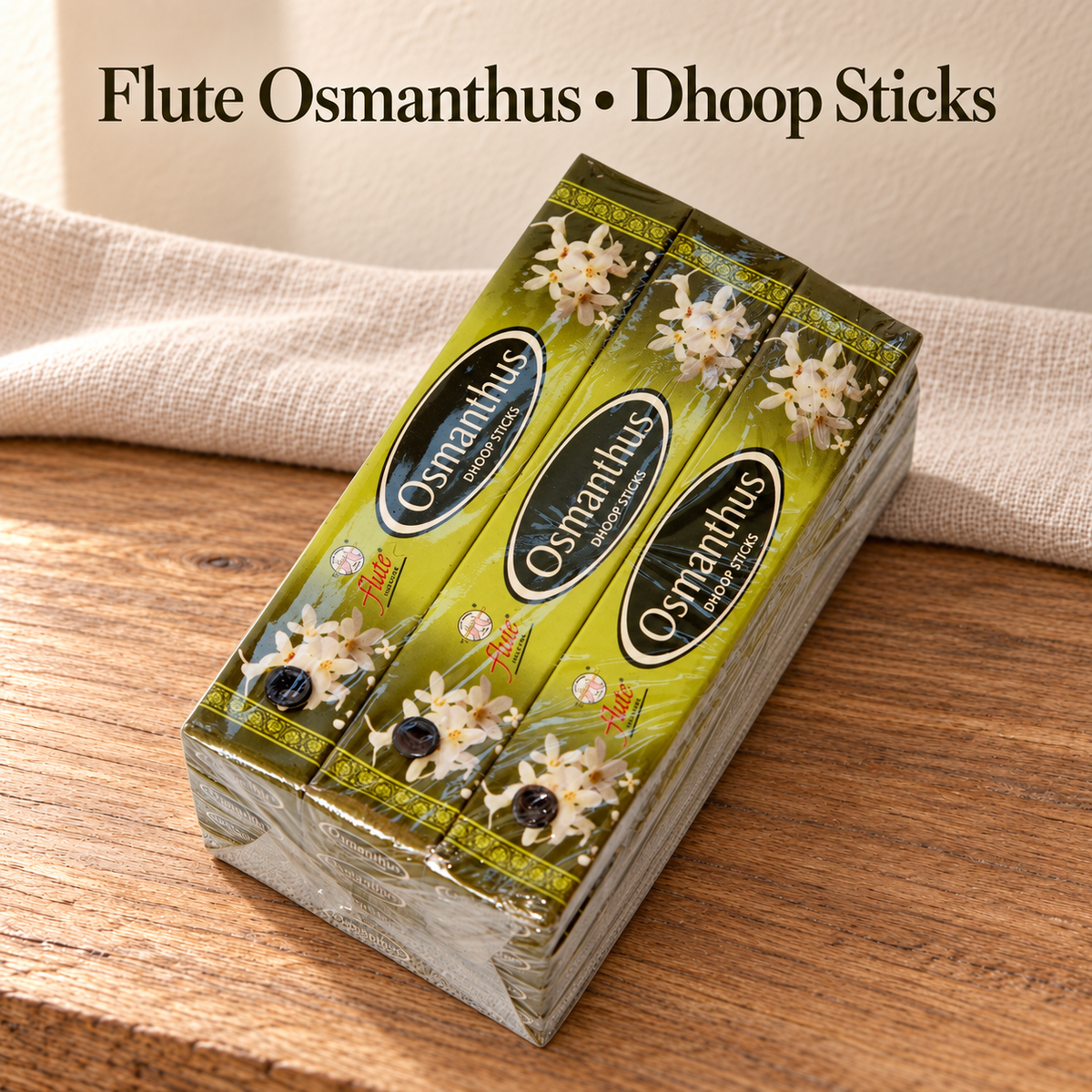 Flute Osmanthus Dhoop Sticks