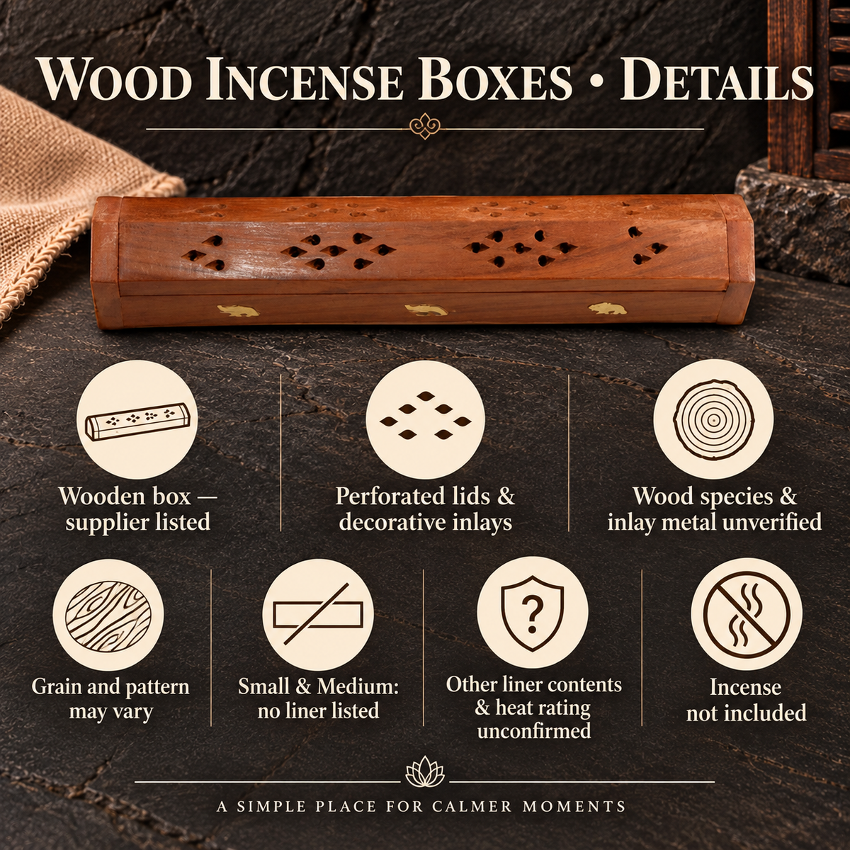Material and packaging guide