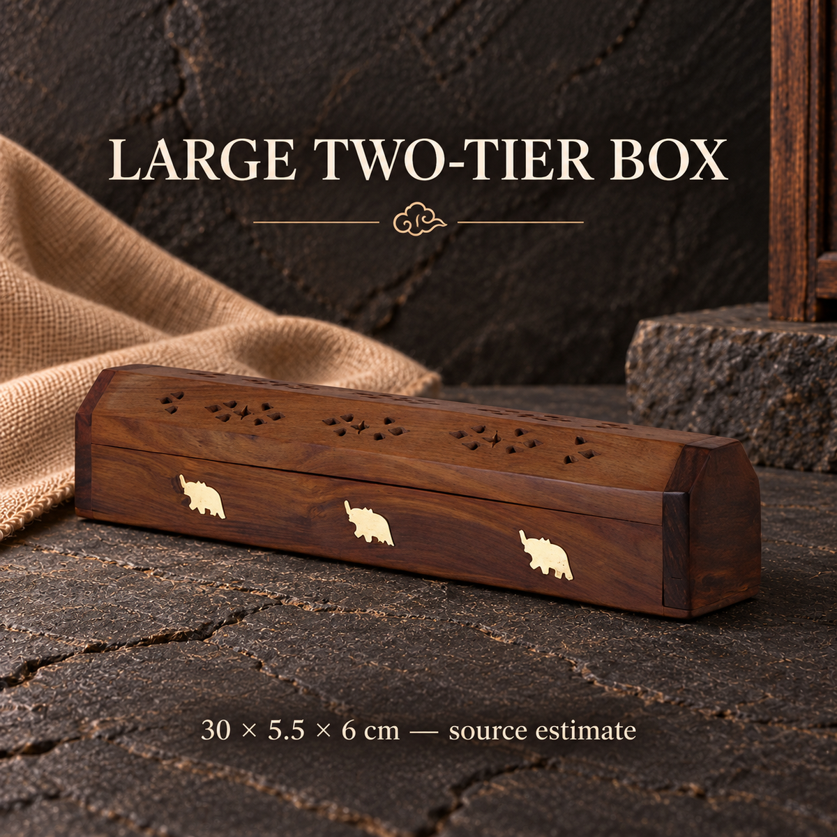 Large Two-Tier Box