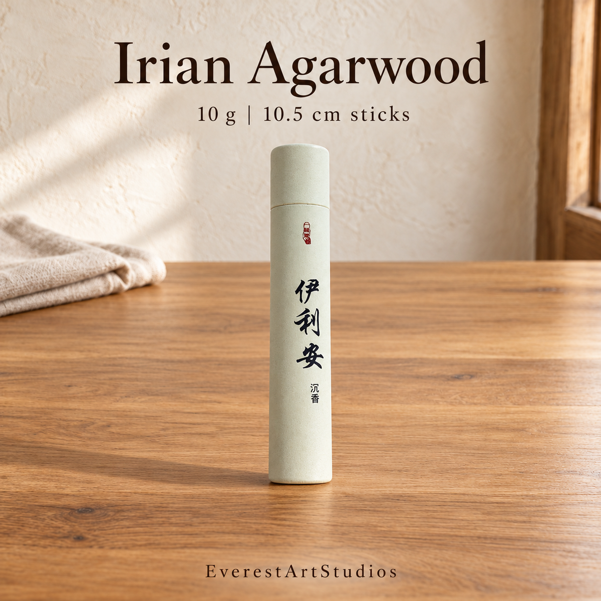 Irian Agarwood Incense Sticks — 10 g Short Tube — variant-01