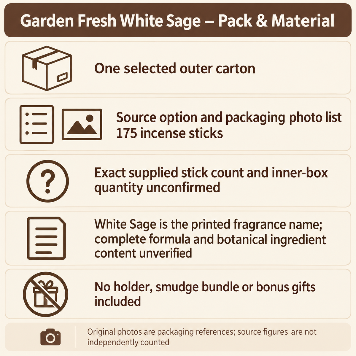 GardenFreshWhiteSage175sourcequalificationinnercountpending