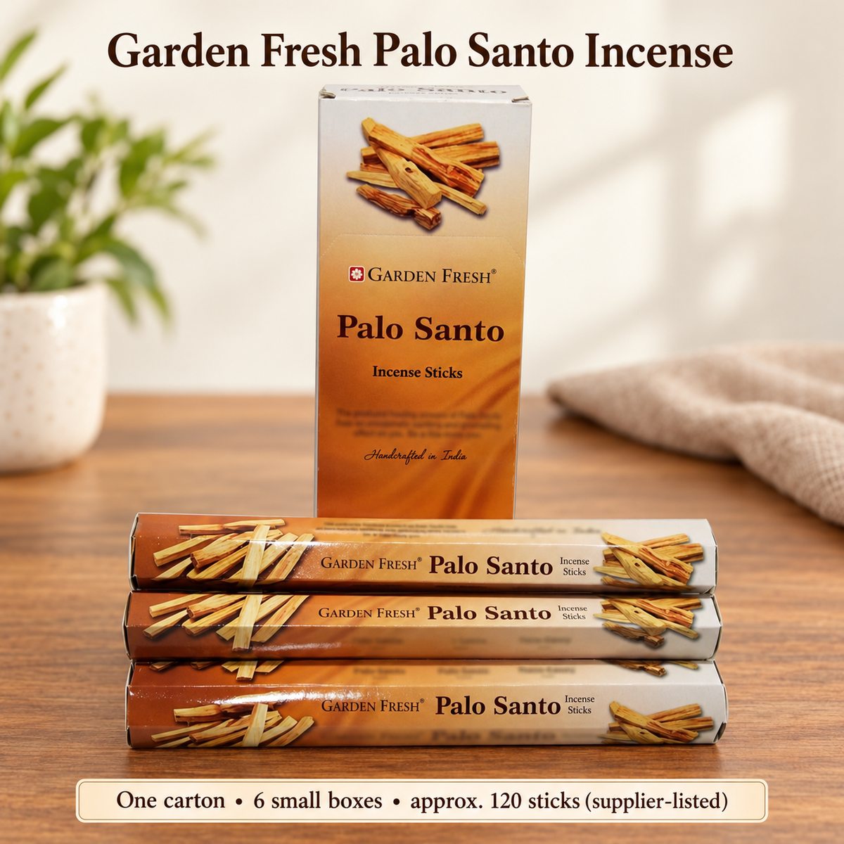 GR & Garden Fresh Incense Sticks — Six-Box Fragrance Cartons — variant-02