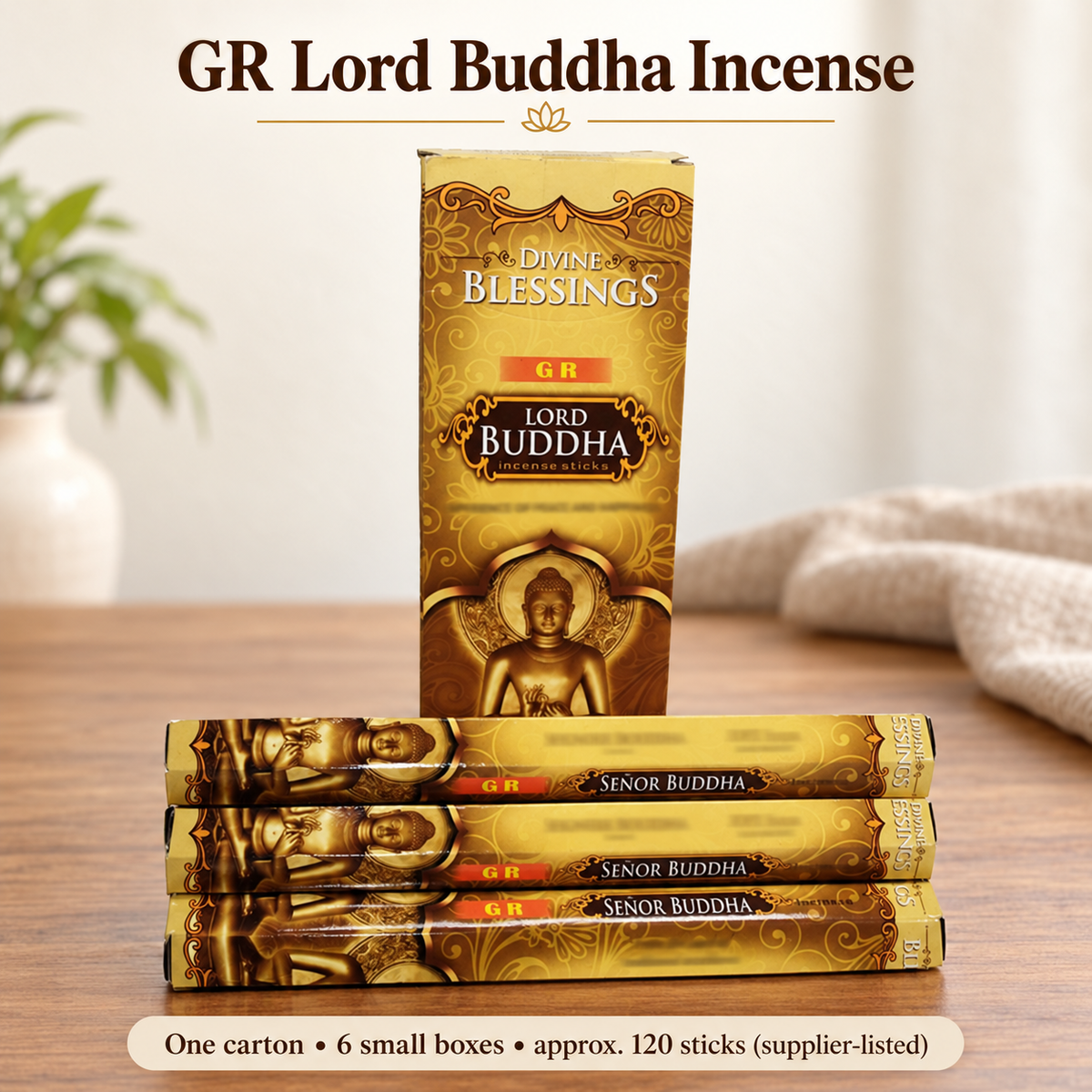 GR & Garden Fresh Incense Sticks — Six-Box Fragrance Cartons — variant-07