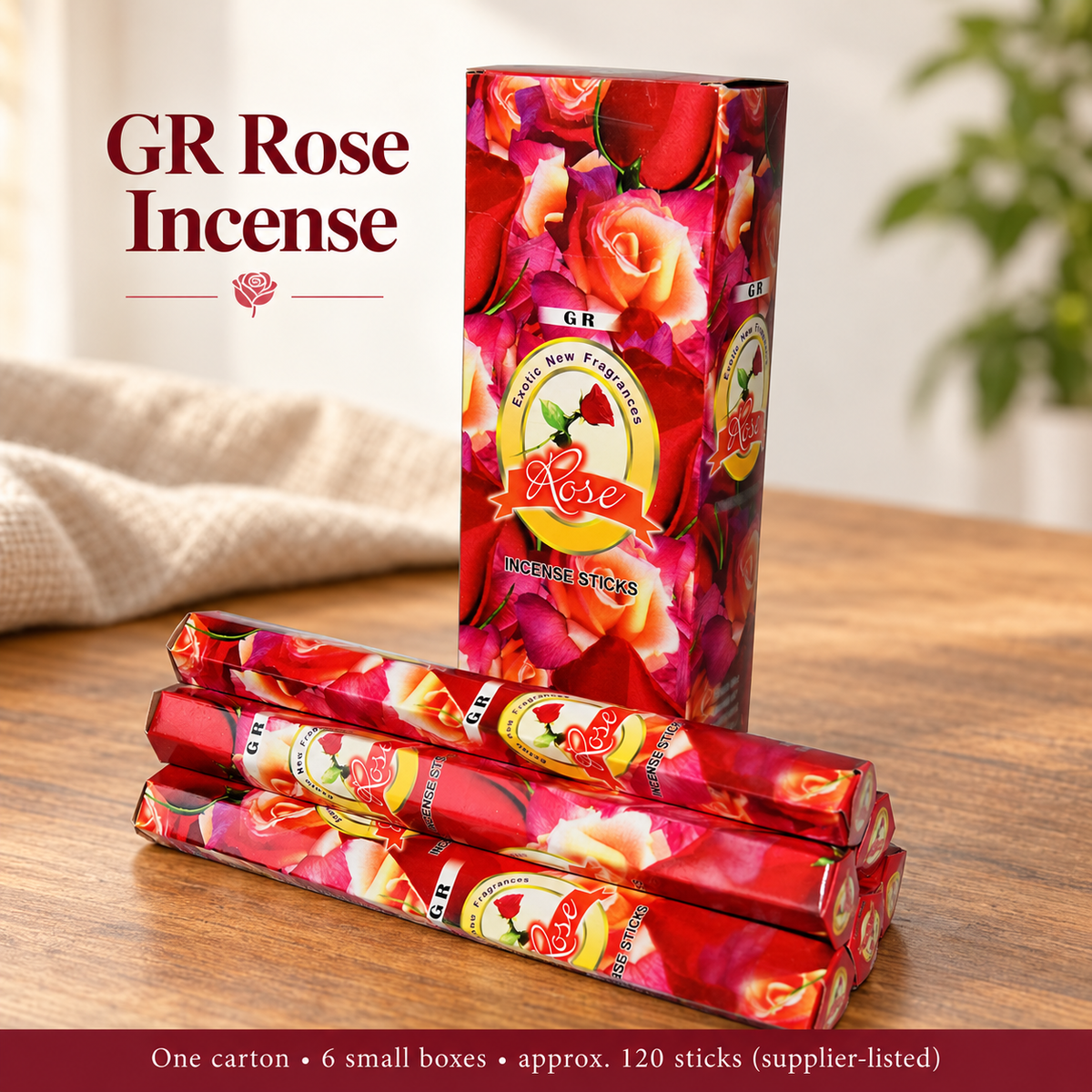 GR & Garden Fresh Incense Sticks — Six-Box Fragrance Cartons — variant-19