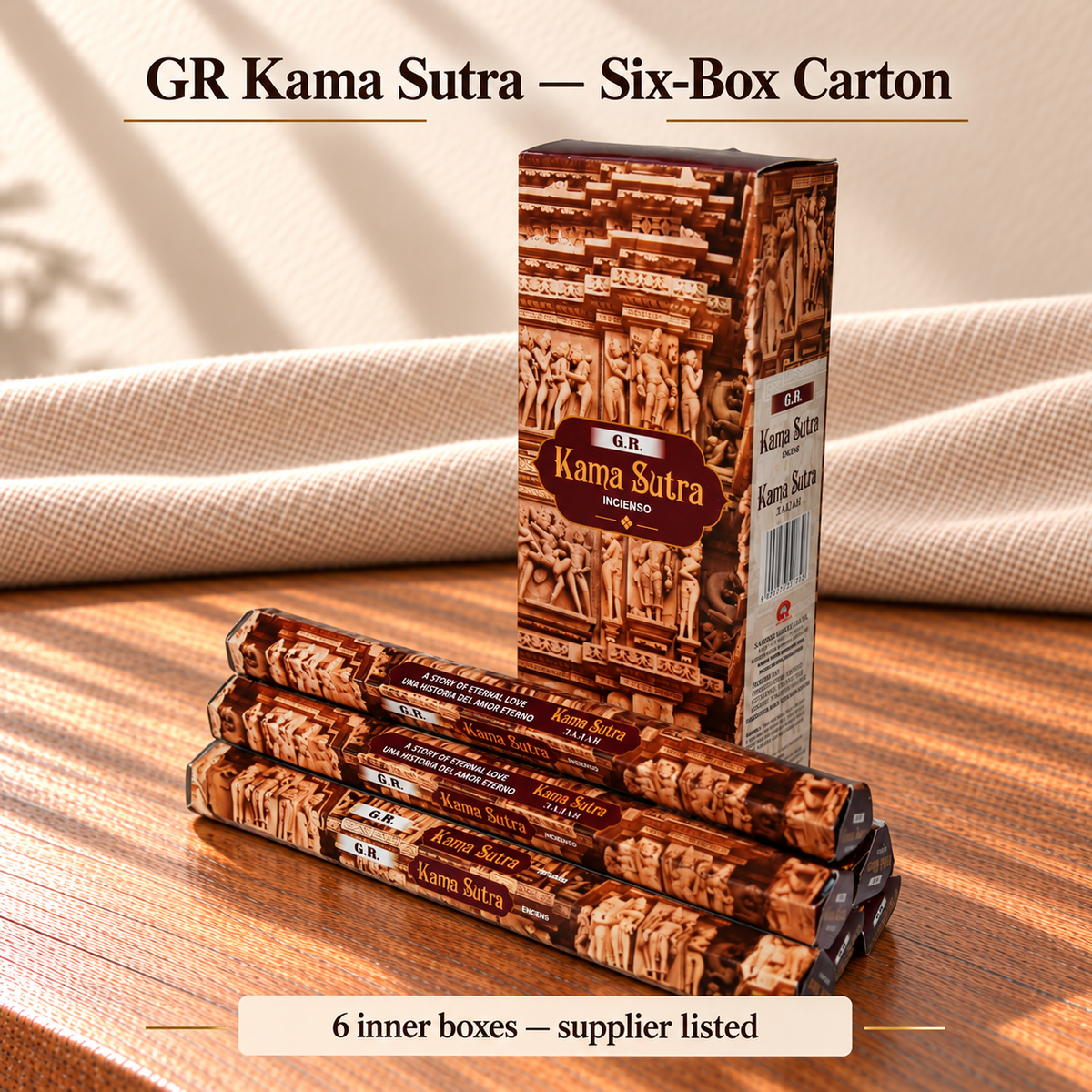 GR Kama Sutra — Six-Box Carton