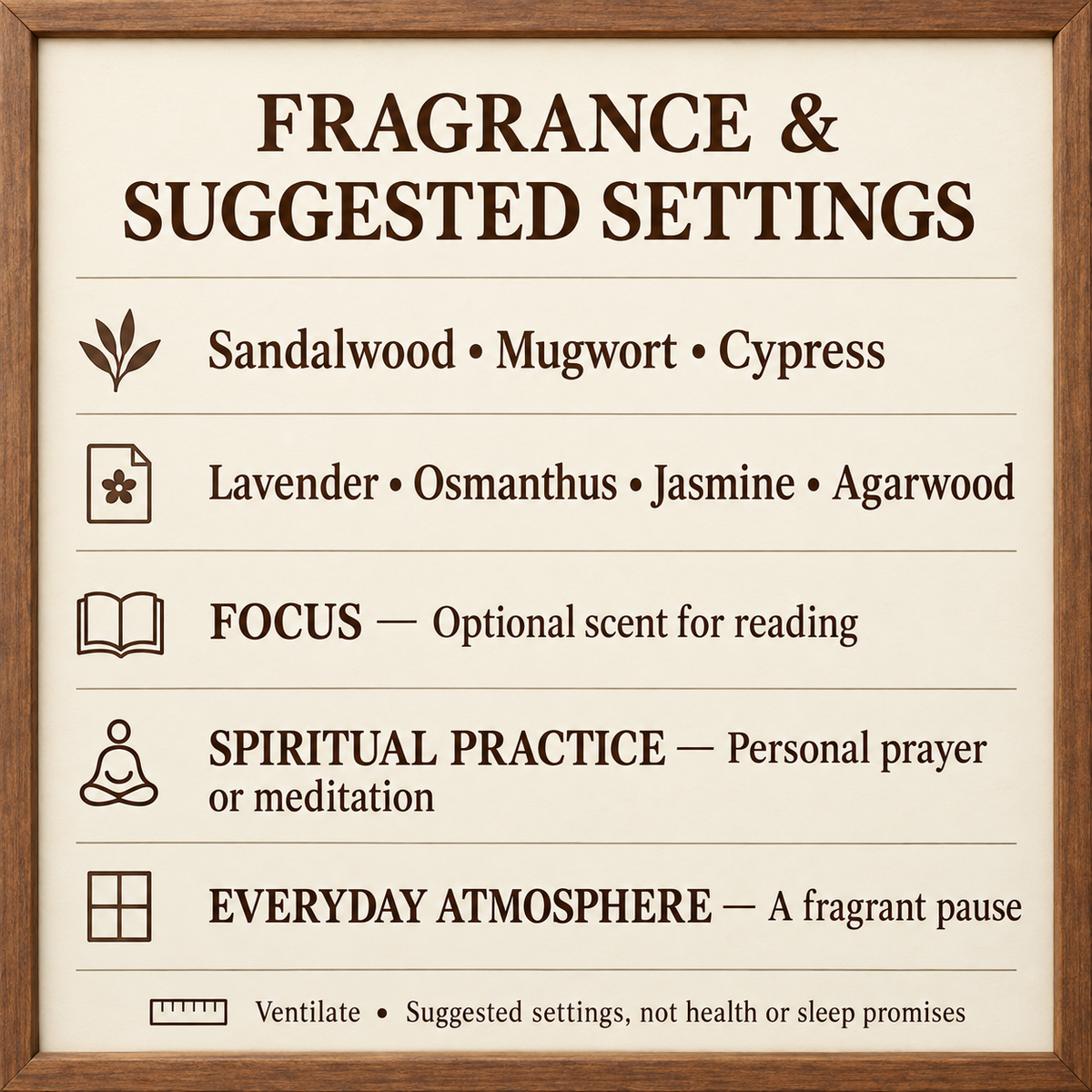 Coil Incense Gift Box — Seven Fragrances, 160 Coils | uses