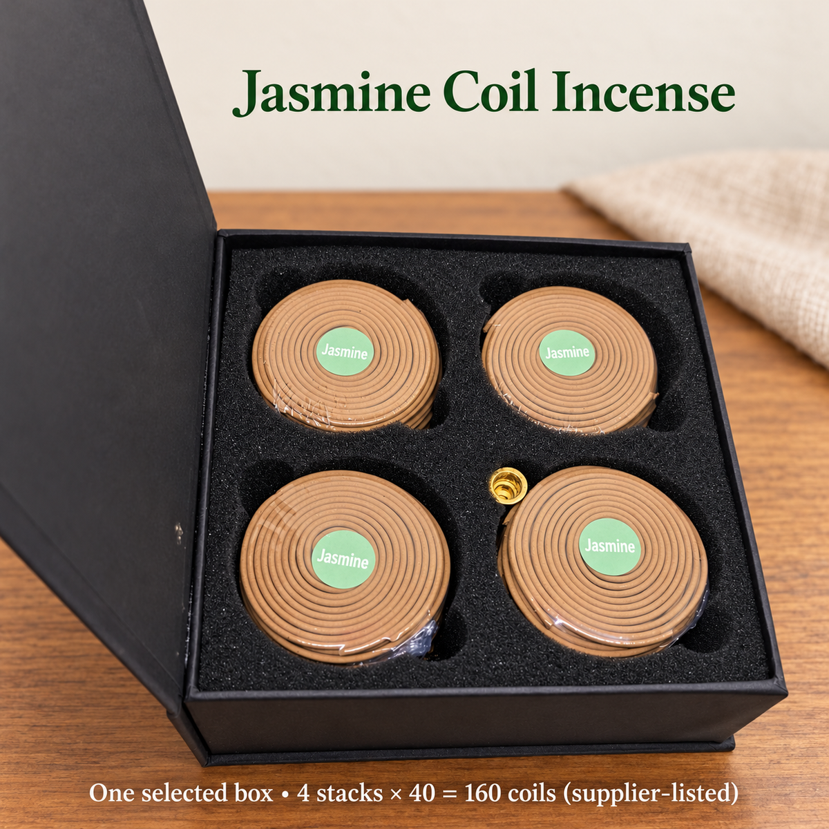 Coil Incense Gift Box — Seven Fragrances, 160 Coils | variant-06