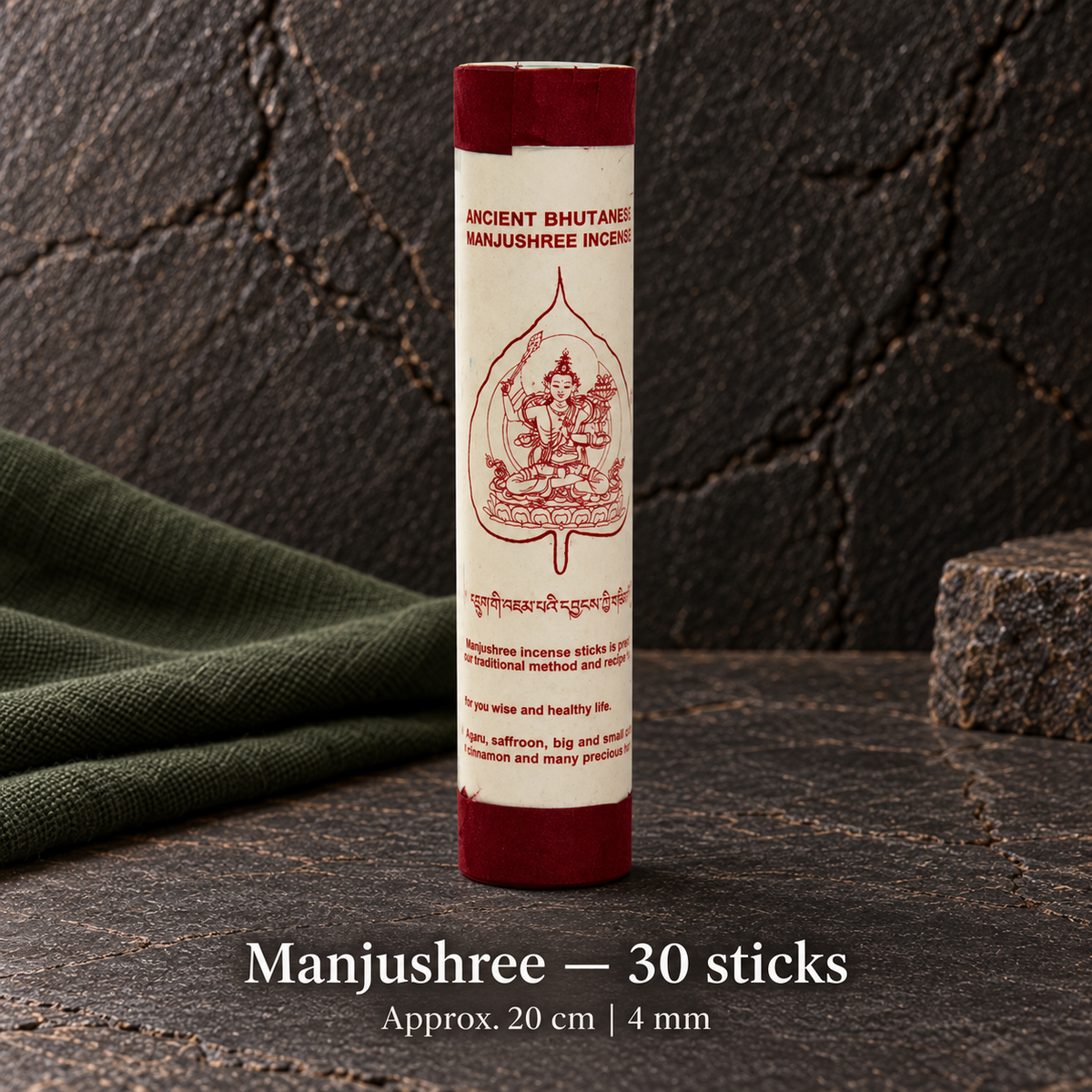 TB615741162409-17 | Manjushree — 30 sticks | approx. 20 cm / 4 mm