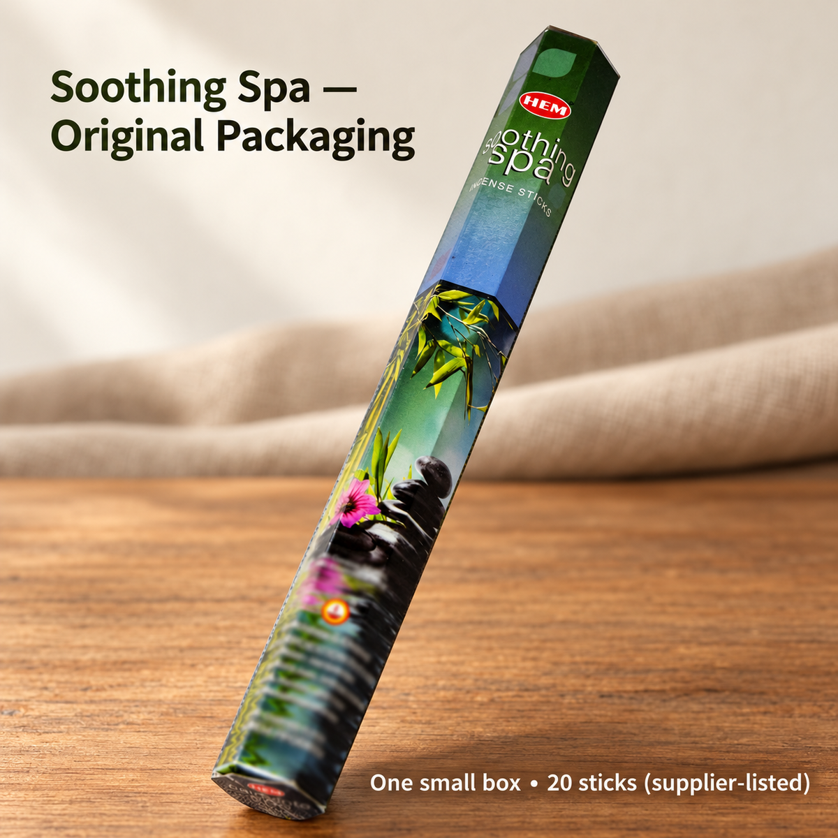 HEM Incense Sticks — Cleaning Powers Carton & Soothing Spa Box | product-04