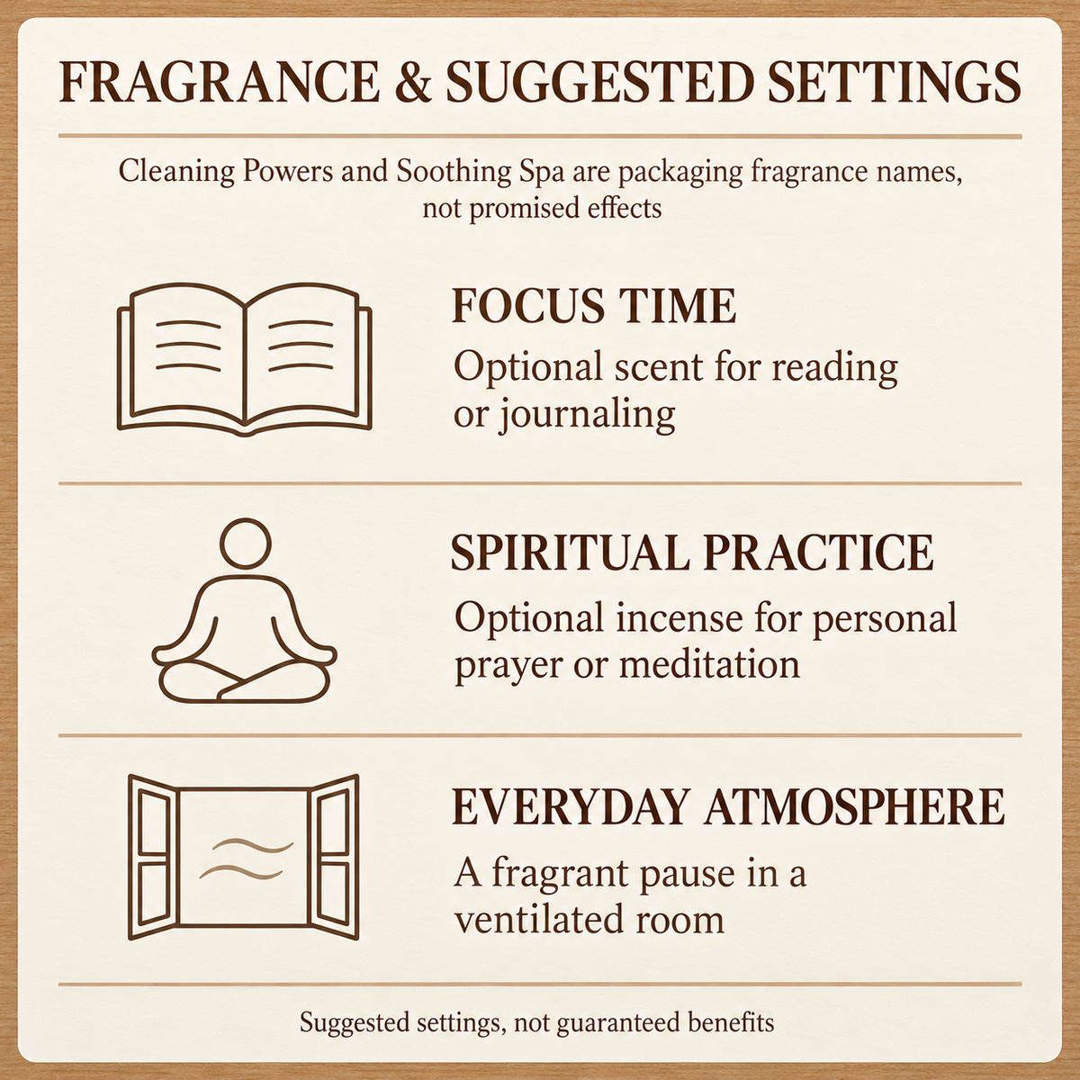 HEM Incense Sticks — Cleaning Powers Carton & Soothing Spa Box | uses