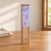 Flute Lavender incense in original wooden sliding-lid box