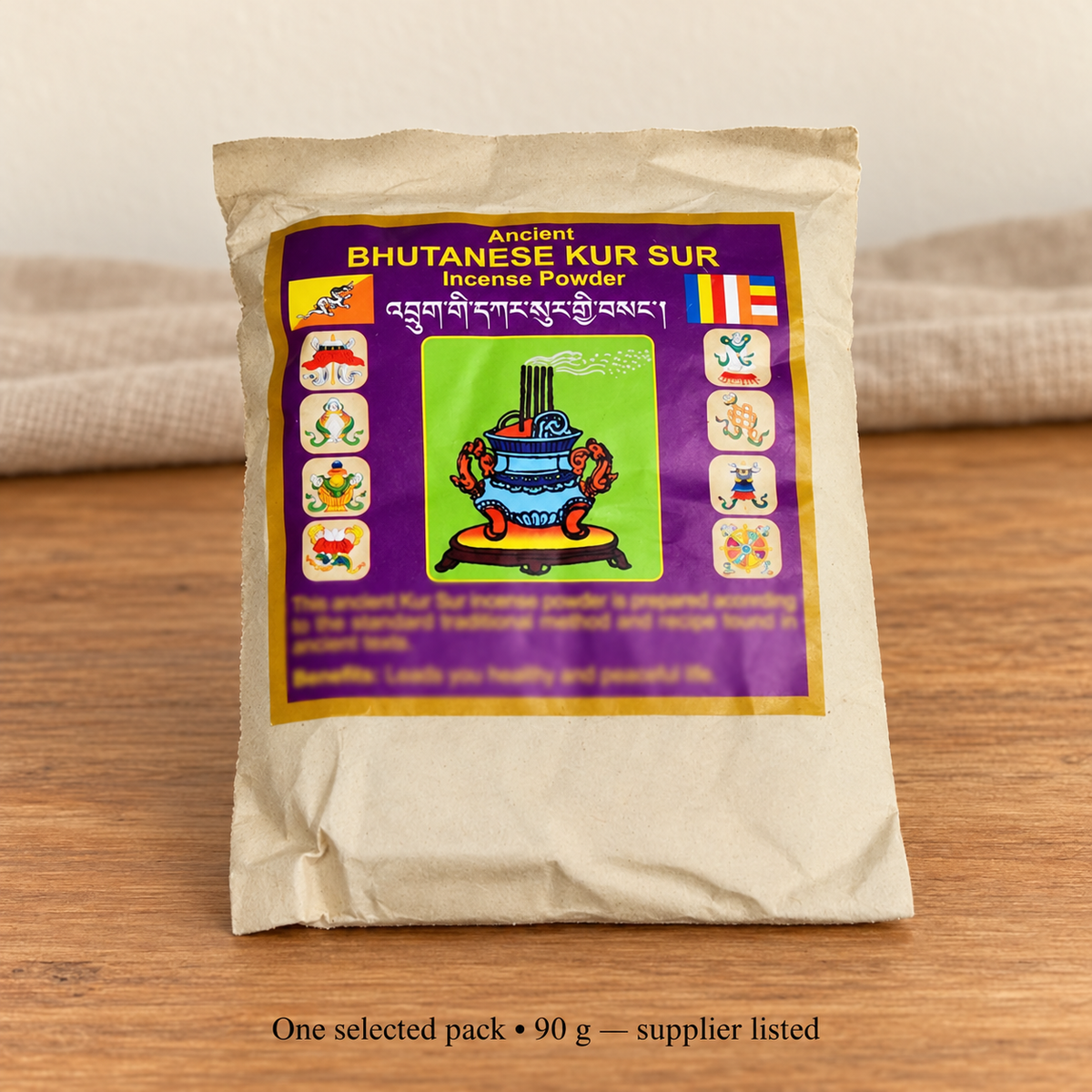 Bhutanese-Labeled Incense Powder — 14 Ritual Selections, 90 g — variant-12