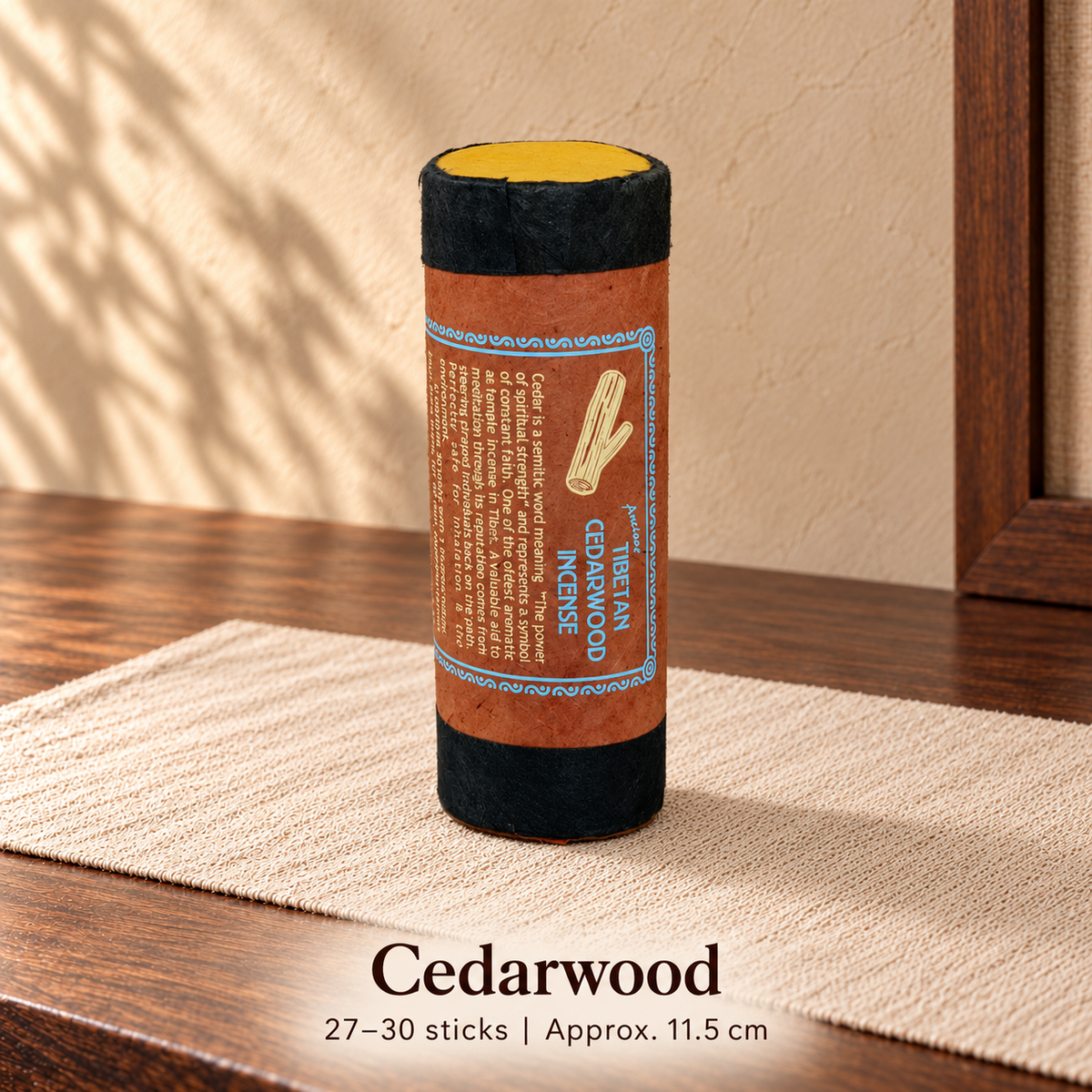 Cedarwood — original Nepalese incense tube