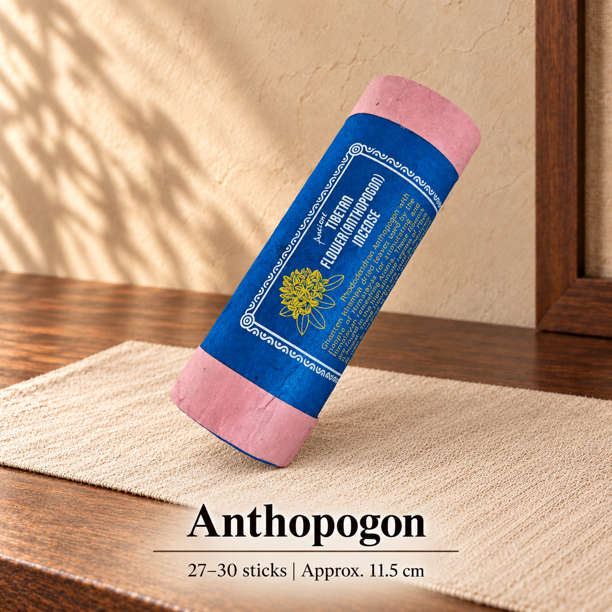 Anthopogon — original Nepalese incense tube