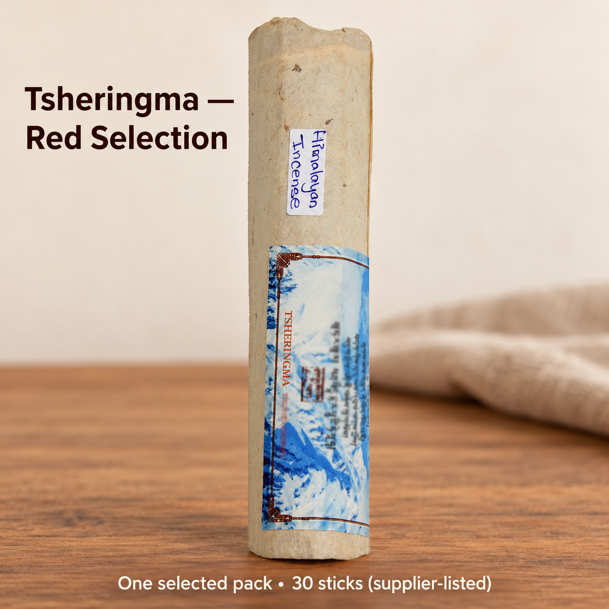 Wrapped Coreless Incense — Men-Sang JaTsa Gyed & Tsheringma Selections | variant-02