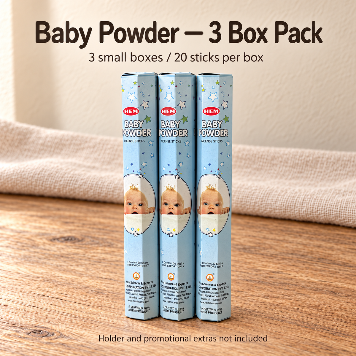 TB673928248711-04 | Baby Powder — 3 Box Pack | 3 small boxes