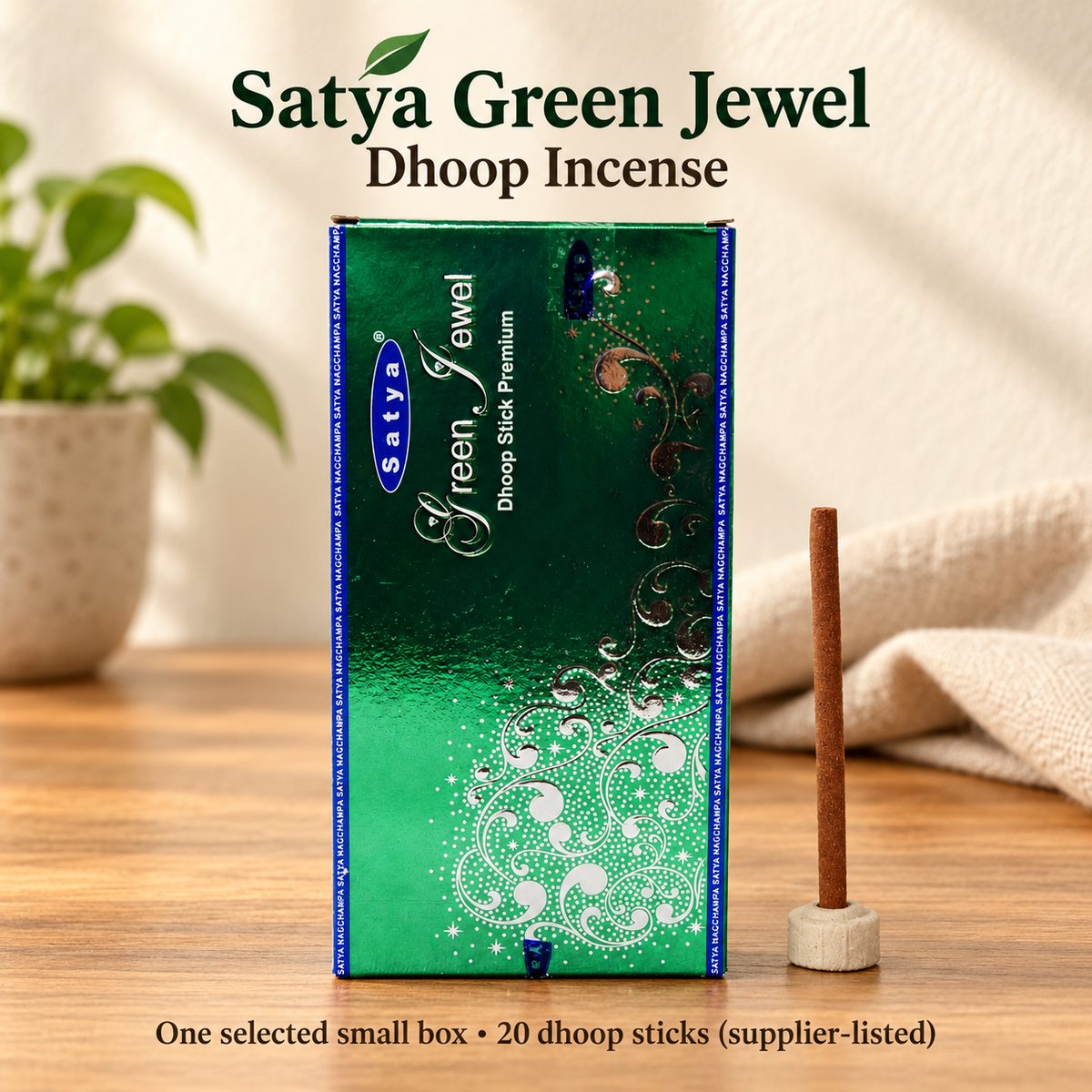 Satya Dhoop Incense — Fragrances in 10- or 20-Stick Boxes — variant-08