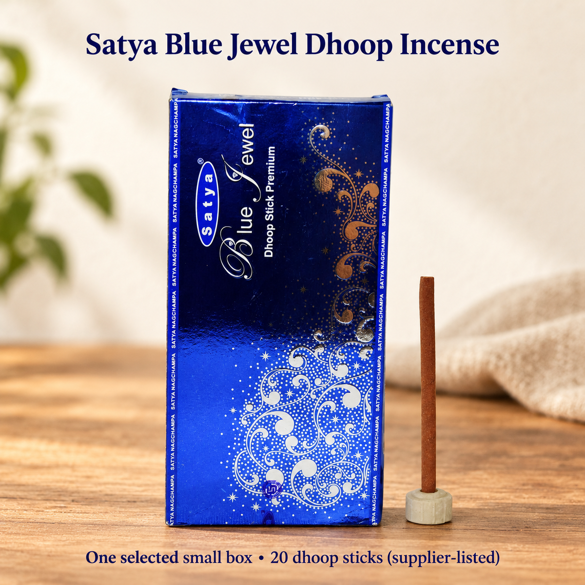 Satya Dhoop Incense — Fragrances in 10- or 20-Stick Boxes — variant-09