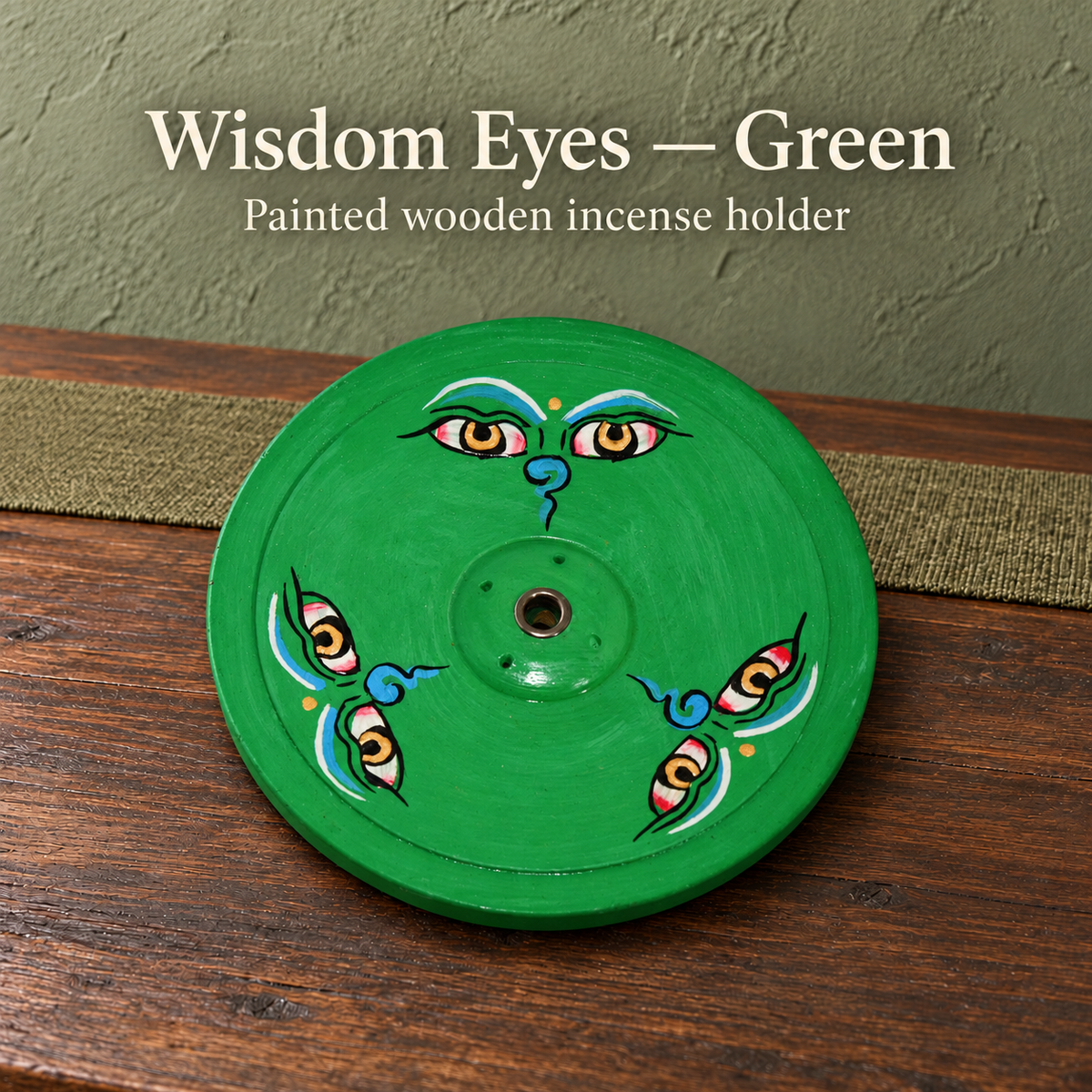 Wisdom Eyes — Green